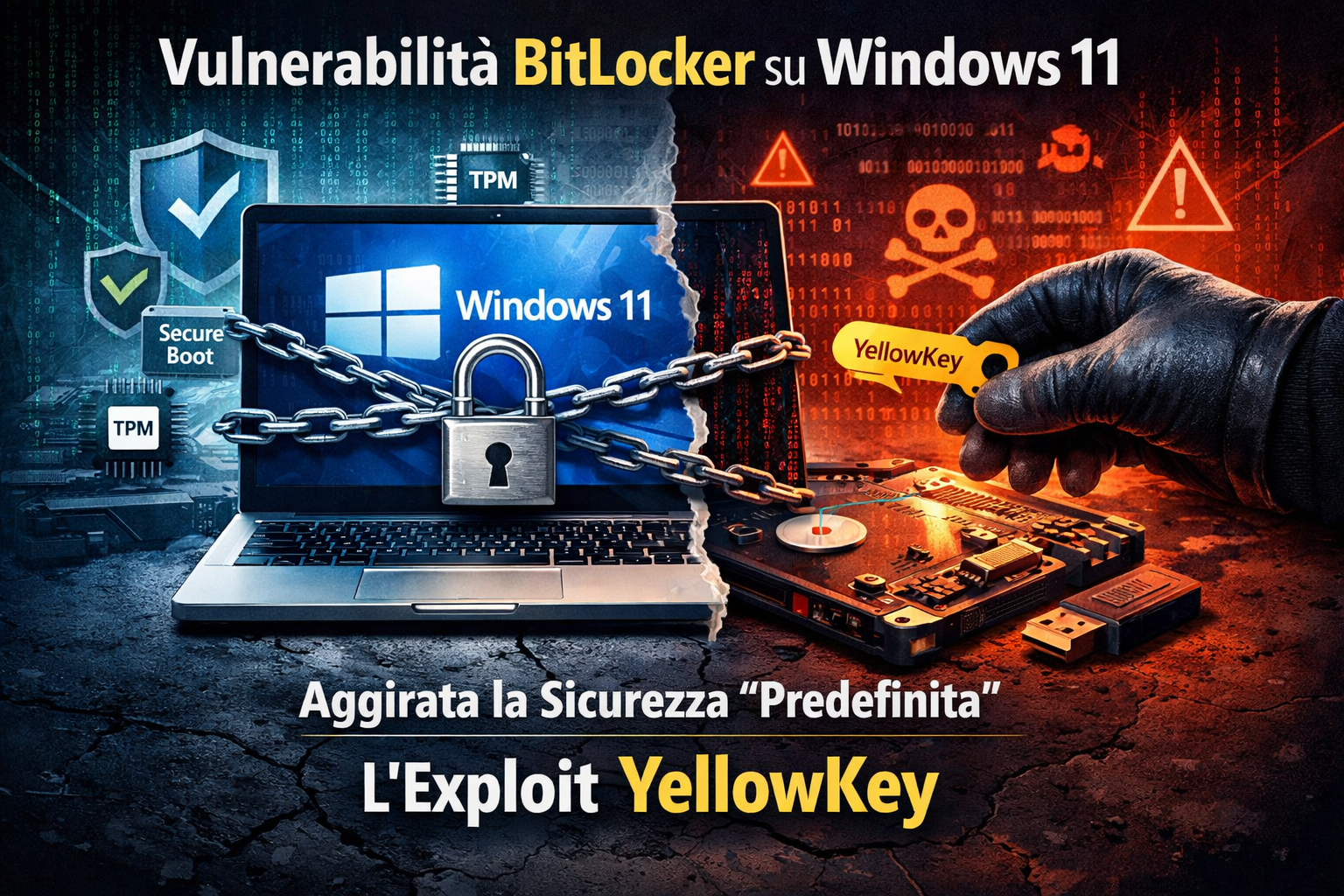 Quando la sicurezza “di default” non basta: il caso del BitLocker di Windows 11